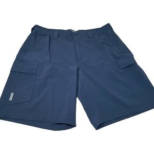 Field & Stream Mens XL Cargo Shorts Outdoorsman‎ Fishing Blue Pockets